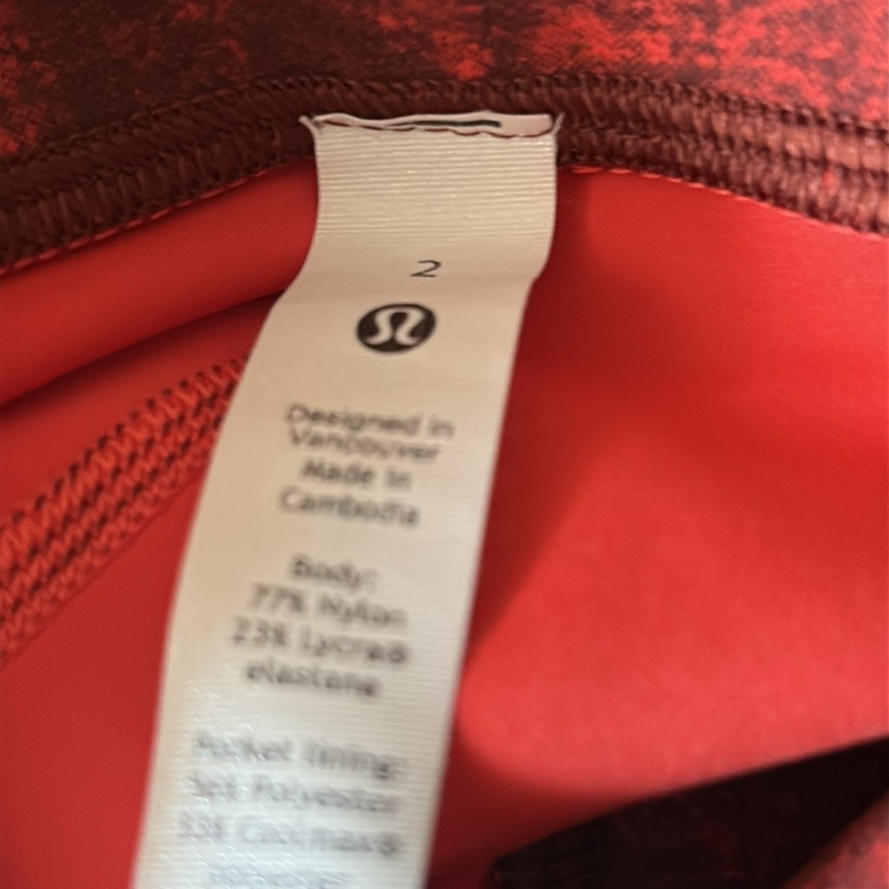 lululemon Align™ Pant 28" Lunar New Year, brown and orange tones - Picture 6 of 11